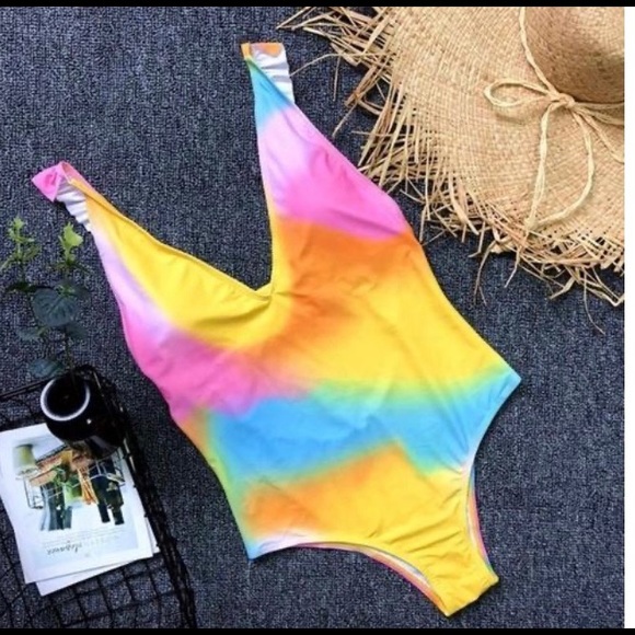 Other - Tie Dye One Piece Swimsuit